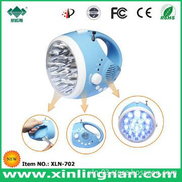 Crank dynamo LED Flashlight  radio